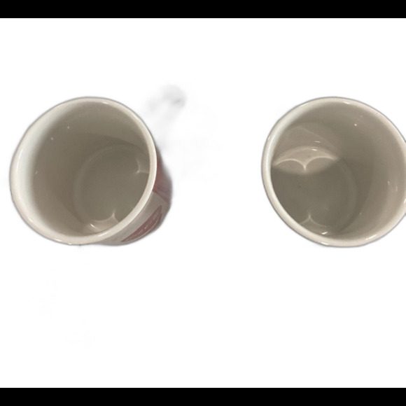 Vintage Pin-Up “ Through The Years” Coca-Cola Ceramic Mugs. Set of 2. LNWOT - Picture 3 of 4